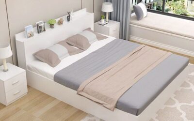 giường ngủ gỗ công nghiệp