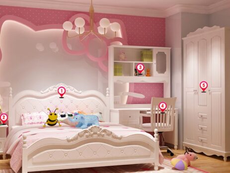 Chọn giường ngủ cho bé gái cha mẹ cần lưu ý những gì!