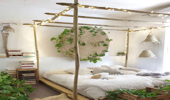 Những ý tưởng trang trí phòng ngủ bằng đèn LED độc đáo