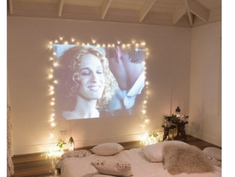 Một số ý tưởng trang trí tường bằng đèn LED cho phòng ngủ xinh lung linh