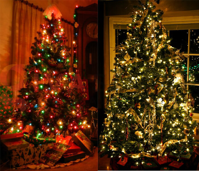 Tất tần tật về đèn trang trí cây thông Noel