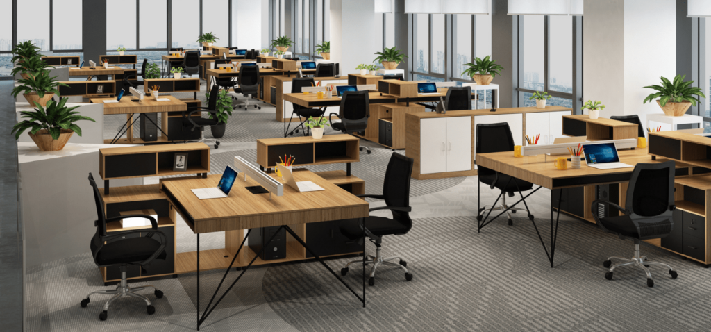 Lý do bạn nên lựa chọn bàn làm việc gỗ cho không gian văn phòng