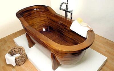 Những mẫu bồn tắm gỗ cao cấp