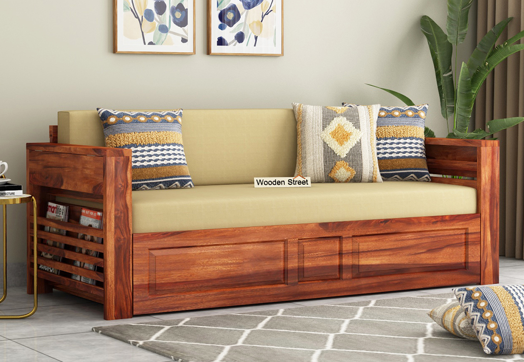 Top mẫu giường gỗ gấp thành ghế đẹp