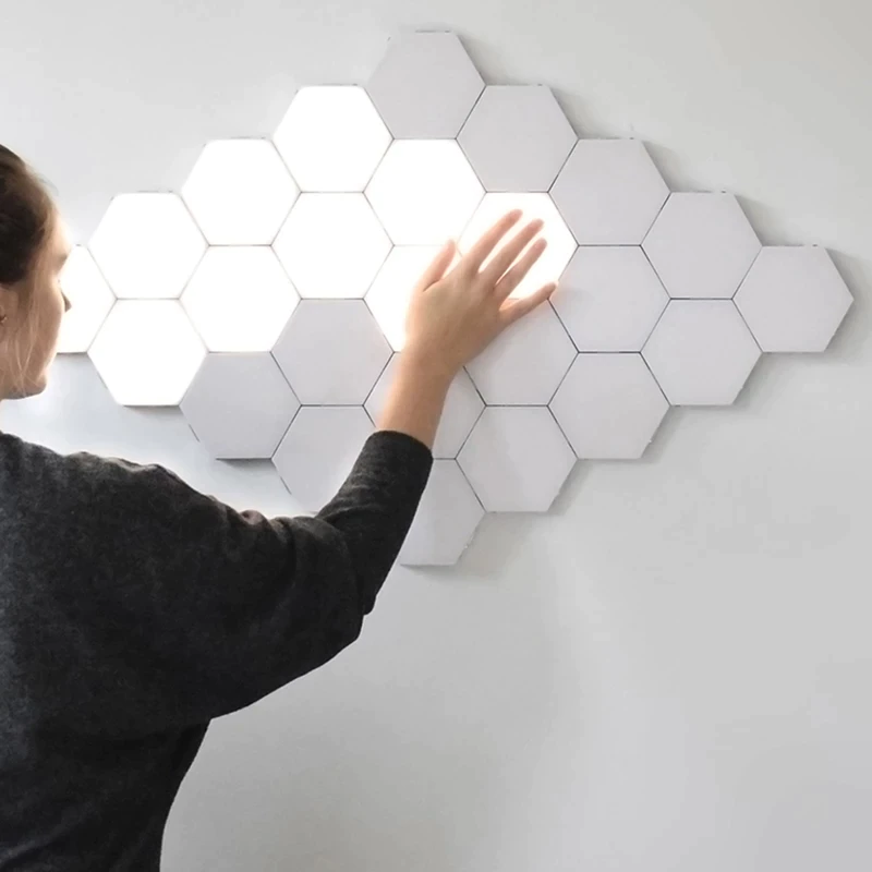 Cách sử dụng đèn LED trang trí dán tường