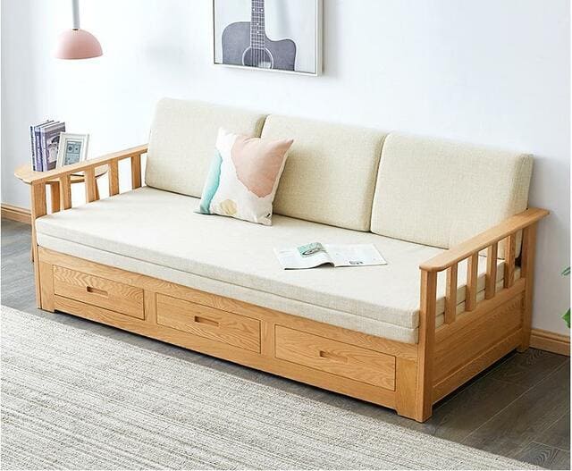 Ghế sofa kiêm giường ngủ mang đến sự thoải mái cho gia đình bạn.