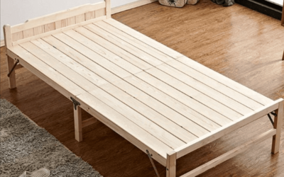giường gấp gọn bằng gỗ