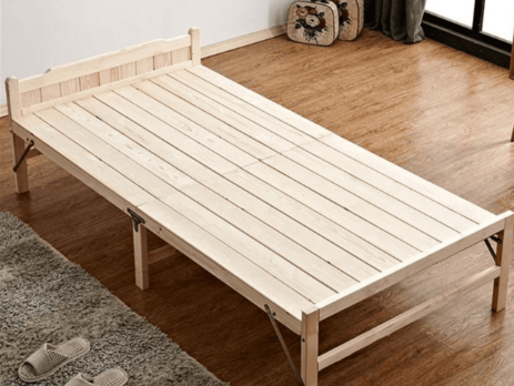 giường gấp gọn bằng gỗ