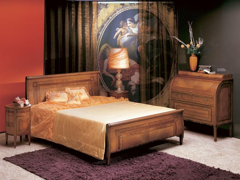 giường gỗ 1m6