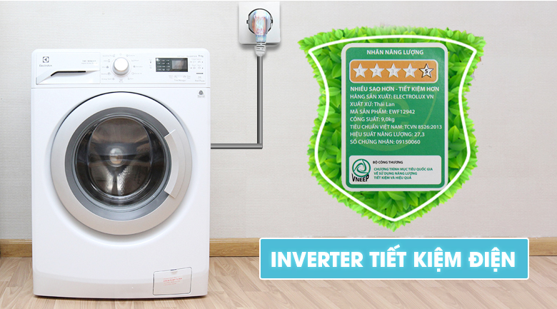 Những ưu điểm vượt trội của máy giặt Inverter có thể bạn chưa biết