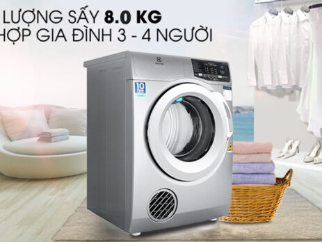 Có nên mua máy giặt Electrolux 8kg không?