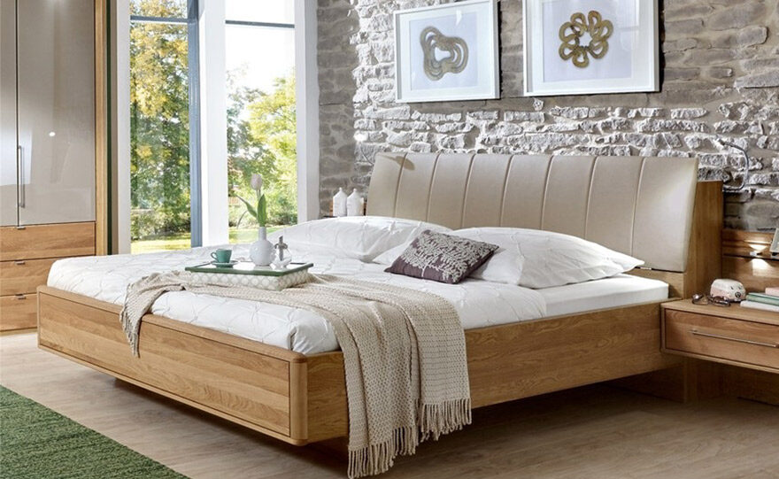 giường ngủ gỗ sồi Nga