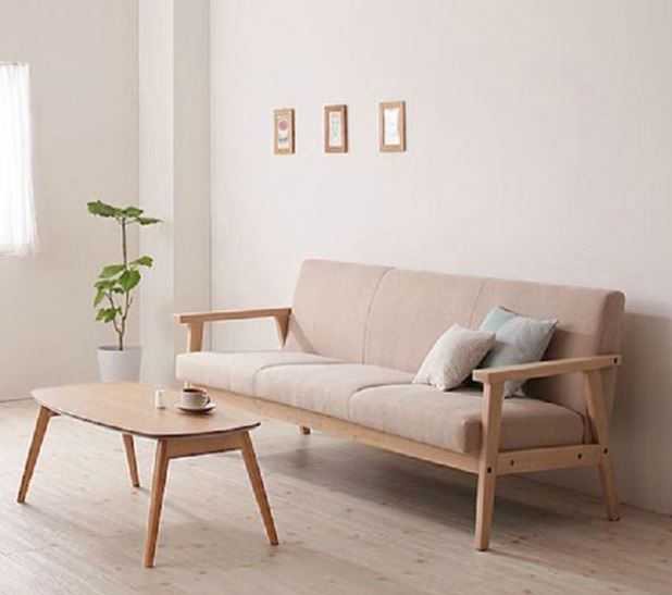 ghế sofa gỗ đơn giản