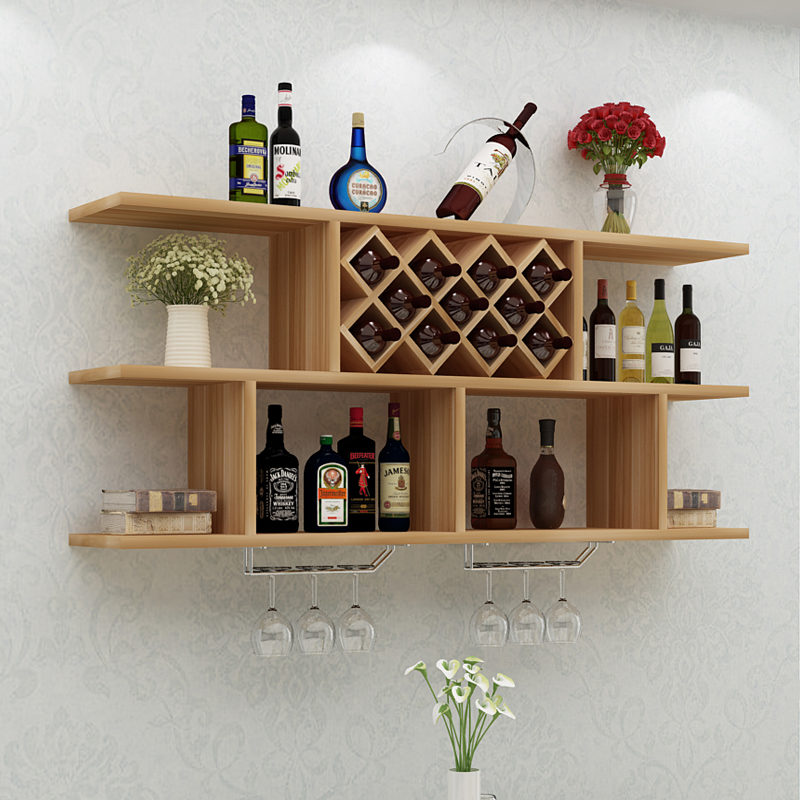 Tủ rượu treo tường mang phong cách hiện đại cho gia đình bạn.