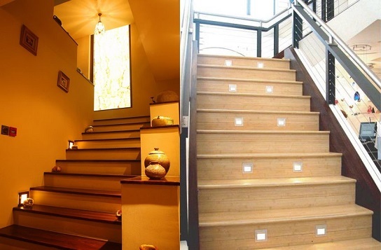 Ưu điểm của đèn hắt chân cầu thang bạn nên biết
