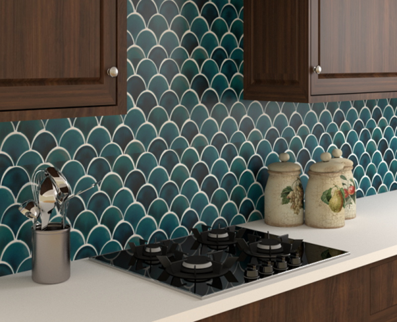 Tại sao gạch Mosaic ốp tường phòng bếp lại được nhiều gia đình sử dụng?