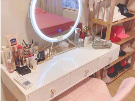 gương đèn led phòng ngủ