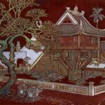 Khám phá quy trình để tạo nên một bức tranh sơn mài đẹp cổ truyền Việt Nam