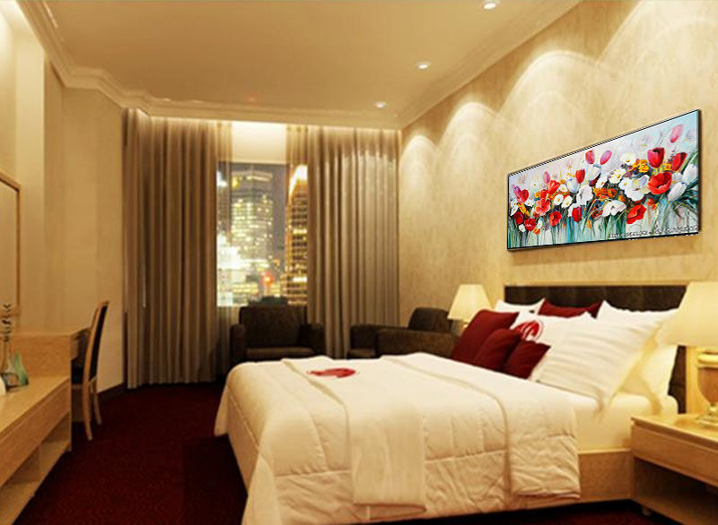 Những mẫu tranh treo phòng ngủ khách sạn 5 sao siêu đẹp ấn tượng