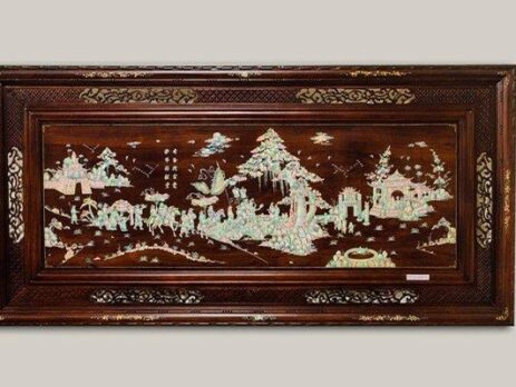 Quy trình làm ra bức tranh khảm trai nghệ thuật và tính vĩnh hằng của nó