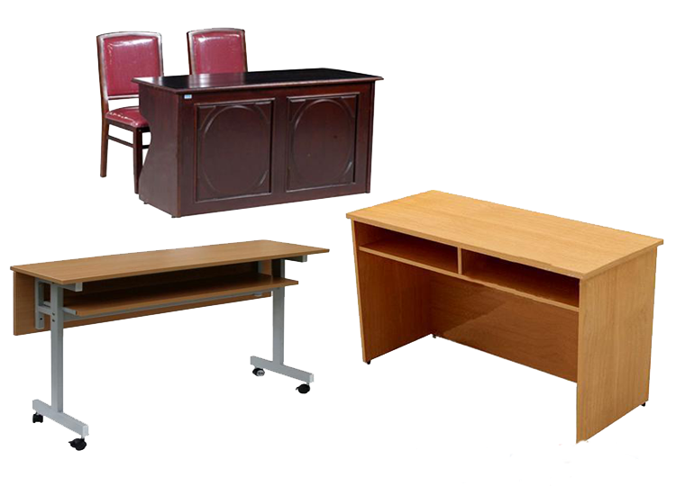 Những mẫu bàn hội trường thường được sử dụng ở trong các trường học