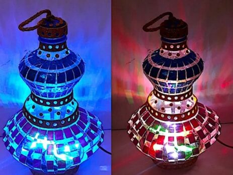 Cách làm đèn trang trí phòng ngủ bằng chai nhựa đẹp