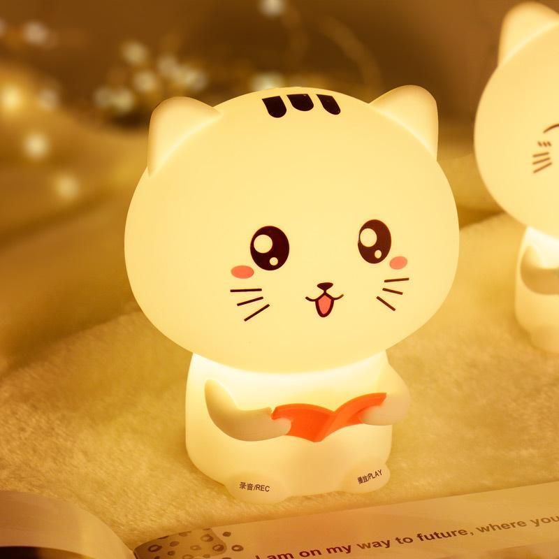 Cách dùng đèn ngủ mèo silicon siêu đơn giản