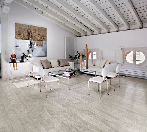 Nên lát sàn gạch giả gỗ cho những không gian nào trong ngôi nhà?