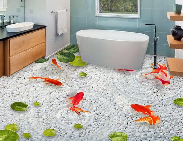 Gạch lát nhà tắm 3D – Xu hướng mới cho không gian phòng tắm của bạn