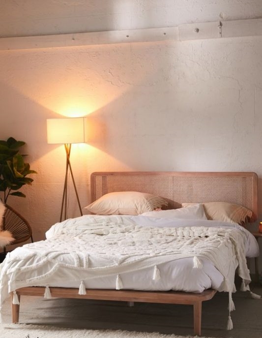 Giường mây tre đan - Sản phẩm hiện đại giúp bạn thư giãn trong phòng ngủ 
