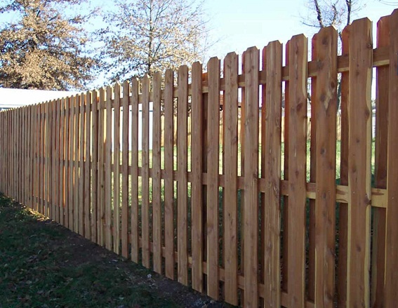 hàng rào gỗ