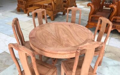 bàn ăn gỗ hương đá