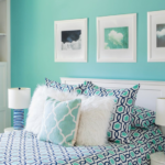 Sơn tường màu xanh ngọc - Một màu sơn tường hot nhất nhì trong những năm qua