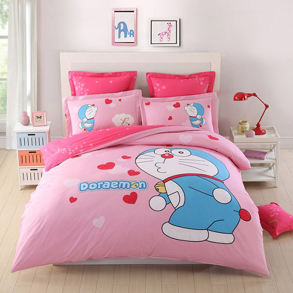 Mẫu 12: Phần thành giường với tông màu hồng nhẹ nhàng phù hợp cho bé gái mới lớn