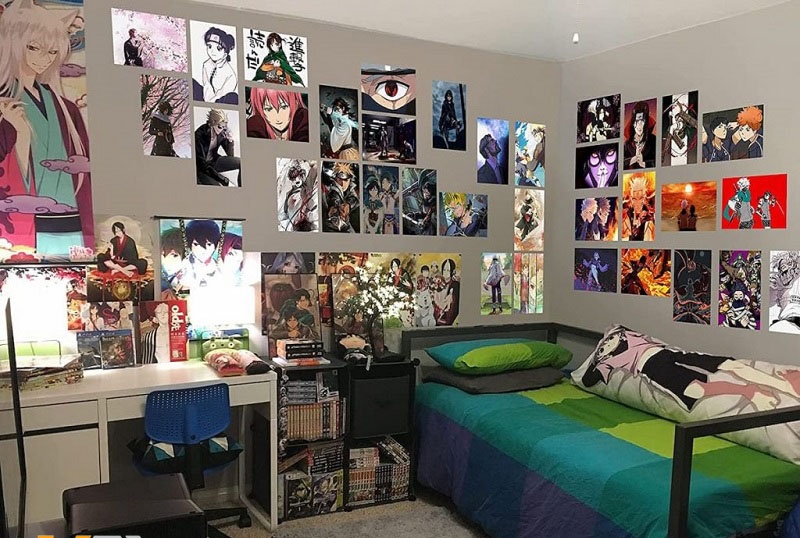 TOP 20 mẫu trang trí phòng ngủ anime