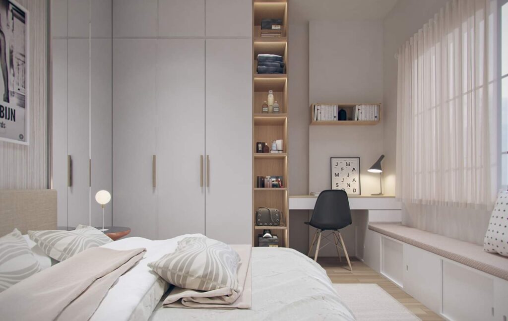 Mách bạn 10 cách trang trí phòng ngủ gọn gàng ngăn nắp giúp tâm trạng bạn thêm thoải mái 
