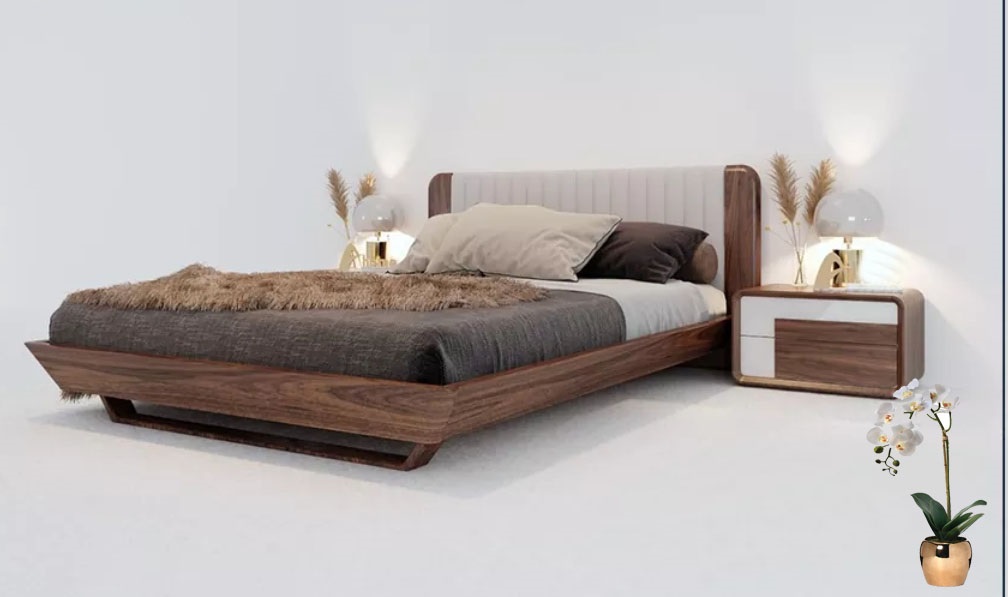 Tủ đầu giường gỗ sồi