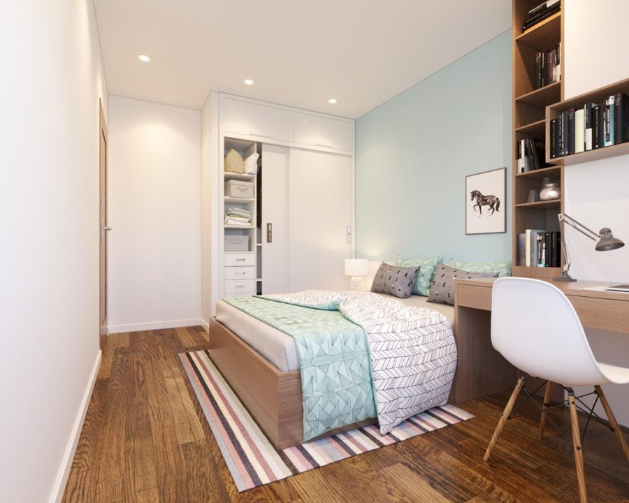Cách thiết kế trang trí phòng ngủ 6m2 đẹp mỹ mãn mở rộng không gian cho bạn