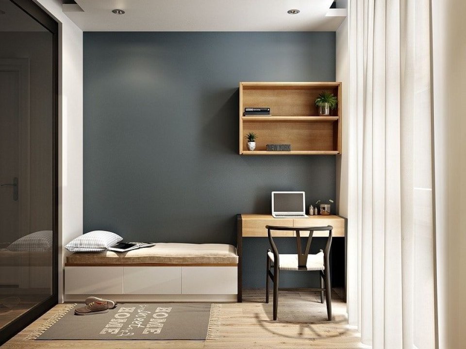Cách thiết kế trang trí phòng ngủ 6m2 đẹp mỹ mãn mở rộng không gian cho bạn 