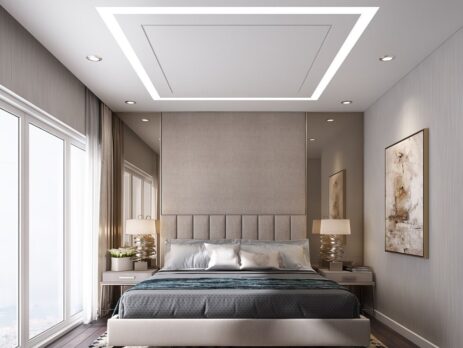 10+ mẫu trần thạch cao phòng ngủ khách sạn đẹp lung linh HOT hit hiện nay