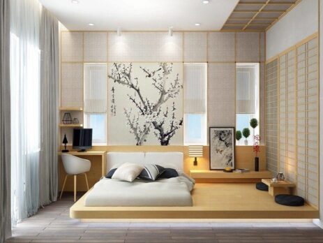 Tranh phòng ngủ hiện đại giúp nâng tầm vẻ đẹp cho phòng ngủ