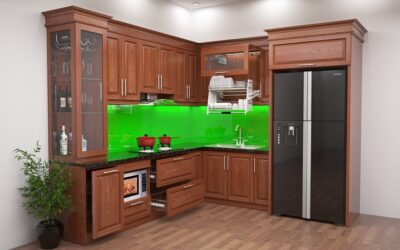 Tủ bếp gỗ - lựa chọn hàng đầu cho nội thất phòng bếp nhà bạn
