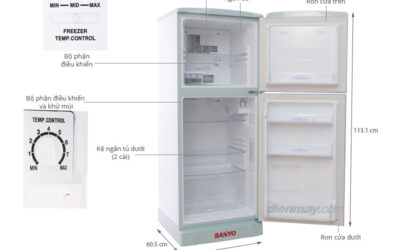 Tủ lạnh Sanyo có tốt không? Ưu, nhược điểm của tủ lạnh Sanyo