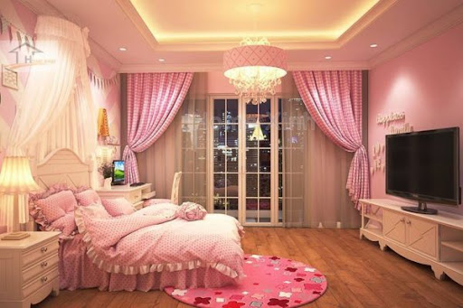 rèm phòng ngủ công chúa