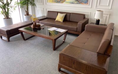 Sofa gỗ dành cho phòng khách