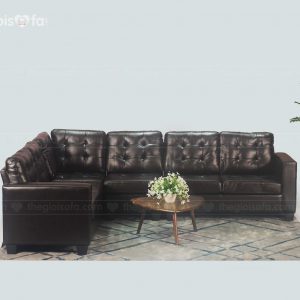 Ghế sofa góc da Vista 3752