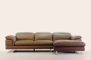 Ghế sofa góc da thật nhập khẩu Malaysia – KH 270