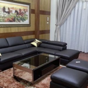 Ghế sofa góc da thật Malaysia – Hugo 8842(8907L)