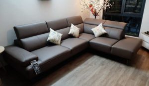 Ghế sofa da góc quây Malaysia1097